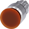 [3SU1051-1AA00-0AA0] SIEMENS/EP pulsador de seta iluminado, 22 mm, (New)