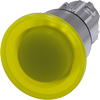 [3SU1051-1BA30-0AA0] SIEMENS/EP pulsador de seta iluminado, 22 mm, (New)