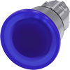 [3SU1051-1BA50-0AA0] SIEMENS/EP pulsador de seta iluminado, 22 mm, (New)