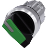 [3SU1052-2BC40-0AA0] SIEMENS/EP selector, iluminable, 22 mm, redon (New)