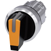 [3SU1052-2BM00-0AA0] SIEMENS/EP selector, iluminable, 22 mm, redon (New)