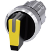 [3SU1052-2BM30-0AA0] SIEMENS/EP selector, iluminable, 22 mm, redon (New)