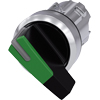 [3SU1052-2CF40-0AA0] SIEMENS/EP selector, iluminable, 22 mm, redon (New)