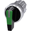 [3SU1052-2CM40-0AA0] SIEMENS/EP selector, iluminable, 22 mm, redon (New)