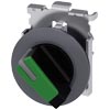 [3SU1062-2DC40-0AA0] SIEMENS/EP selector, iluminable, 30 mm, redon (New)