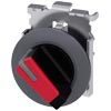 [3SU1062-2DF20-0AA0] SIEMENS/EP selector, iluminable, 30 mm, redon (New)