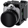 [3SU1100-0AB10-3BA0] SIEMENS/EP pulsador, 22 mm, redondo, plástico (New)