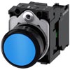 [3SU1100-0AB50-1BA0] SIEMENS/EP pulsador, 22 mm, redondo, plástico (New)