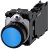 [3SU1100-0AB50-3FA0] SIEMENS/EP pulsador, 22 mm, redondo, plástico (New)