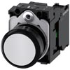 [3SU1100-0AB60-1BA0] SIEMENS/EP pulsador, 22 mm, redondo, plástico (New)