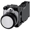 [3SU1100-0AB60-1FA0] SIEMENS/EP pulsador, 22 mm, redondo, plástico (New)