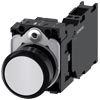 [3SU1100-0AB60-3FA0] SIEMENS/EP pulsador, 22 mm, redondo, plástico (New)
