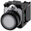 [3SU1100-0AB70-1BA0] SIEMENS/EP pulsador, 22 mm, redondo, plástico (New)