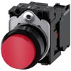 [3SU1100-0BB20-1CA0] SIEMENS/EP pulsador, 22 mm, redondo, plástico (New)