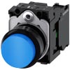 [3SU1100-0BB50-1BA0] SIEMENS/EP pulsador, 22 mm, redondo, plástico (New)