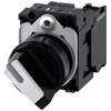 [3SU1100-2BF60-1BA0] SIEMENS/EP selector, iluminable, 22 mm, redon (New)