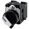 [3SU1100-2BF60-3MA0] SIEMENS/EP selector, iluminable, 22 mm, redon (New)