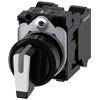 [3SU1100-2BL60-3NA0] SIEMENS/EP selector, iluminable, 22 mm, redon (New)