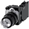 [3SU1100-4BF11-3FA0] SIEMENS/EP Interruptor de llave RONIS, 22 mm, (New)