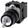 [3SU1100-4BL11-1NA0] SIEMENS/EP Interruptor de llave RONIS, 22 mm, (New)