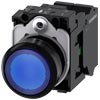 [3SU1102-0AB50-3BA0] SIEMENS/EP pulsador luminoso, 22 mm, redondo, (New)