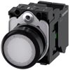 [3SU1102-0AB60-3BA0] SIEMENS/EP pulsador luminoso, 22 mm, redondo, (New)