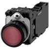 [3SU1103-0AB20-1FA0] SIEMENS/EP pulsador luminoso, 22 mm, redondo, (New)