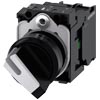 [3SU1103-2BF60-1BA0] SIEMENS/EP selector, iluminable, 22 mm, redon (New)