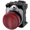 [3SU1103-6AA20-3AA0] SIEMENS/EP lámpara de señalización, 22 mm, re (New)