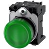 [3SU1103-6AA40-1AA0] SIEMENS/EP lámpara de señalización, 22 mm, re (New)