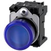 [3SU1103-6AA50-1AA0] SIEMENS/EP lámpara de señalización, 22 mm, re (New)
