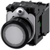[3SU1106-0AB70-1BA0] SIEMENS/EP pulsador luminoso, 22 mm, redondo, (New)