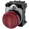 [3SU1106-6AA20-1AA0] SIEMENS/EP lámpara de señalización, 22 mm, re (New)