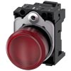 [3SU1106-6AA20-3AA0] SIEMENS/EP lámpara de señalización, 22 mm, re (New)
