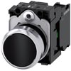 [3SU1150-0AB10-1BA0] SIEMENS/EP pulsador, 22 mm, redondo, metal, b (New)