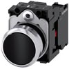[3SU1150-0AB10-1CA0] SIEMENS/EP pulsador, 22 mm, redondo, metal, b (New)