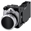 [3SU1150-0AB10-1FA0] SIEMENS/EP pulsador, 22 mm, redondo, metal, b (New)