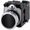 [3SU1150-0AB10-3CA0] SIEMENS/EP pulsador, 22 mm, redondo, metal, b (New)