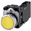 [3SU1150-0AB30-1FA0] SIEMENS/EP pulsador, 22 mm, redondo, metal, b (New)