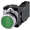 [3SU1150-0AB40-1FA0] SIEMENS/EP pulsador, 22 mm, redondo, metal, b (New)