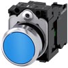 [3SU1150-0AB50-1BA0] SIEMENS/EP pulsador, 22 mm, redondo, metal, b (New)