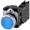 [3SU1150-0AB50-3FA0] SIEMENS/EP pulsador, 22 mm, redondo, metal, b (New)