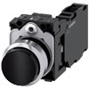 [3SU1150-0BB10-1FA0] SIEMENS/EP pulsador, 22 mm, redondo, metal, b (New)