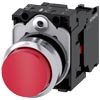 [3SU1150-0BB20-1CA0] SIEMENS/EP pulsador, 22 mm, redondo, metal, b (New)