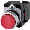 [3SU1150-0BB20-3CA0] SIEMENS/EP pulsador, 22 mm, redondo, metal, b (New)