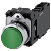 [3SU1150-0BB40-1FA0] SIEMENS/EP pulsador, 22 mm, redondo, metal, b (New)