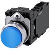 [3SU1150-0BB50-1FA0] SIEMENS/EP pulsador, 22 mm, redondo, metal, b (New)