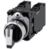 [3SU1150-2BM60-1LA0] SIEMENS/EP selector, iluminable, 22 mm, redon (New)