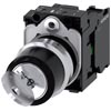 [3SU1150-4BF11-1BA0] SIEMENS/EP Interruptor de llave RONIS, 22 mm, (New)