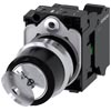 [3SU1150-4BF11-3BA0] SIEMENS/EP Interruptor de llave RONIS, 22 mm, (New)